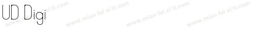 UD Digi字体转换